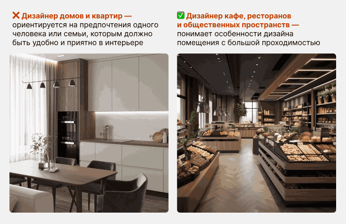 Чем отличаются дизайнеры квартир от дизайнеров общественных пространств