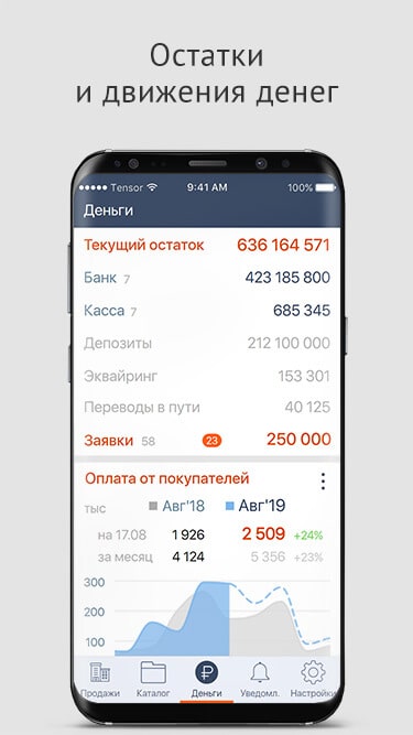 Программа для руководителя кафе и ресторана Saby Presto