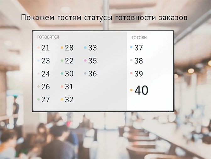 Монитор для клиентов