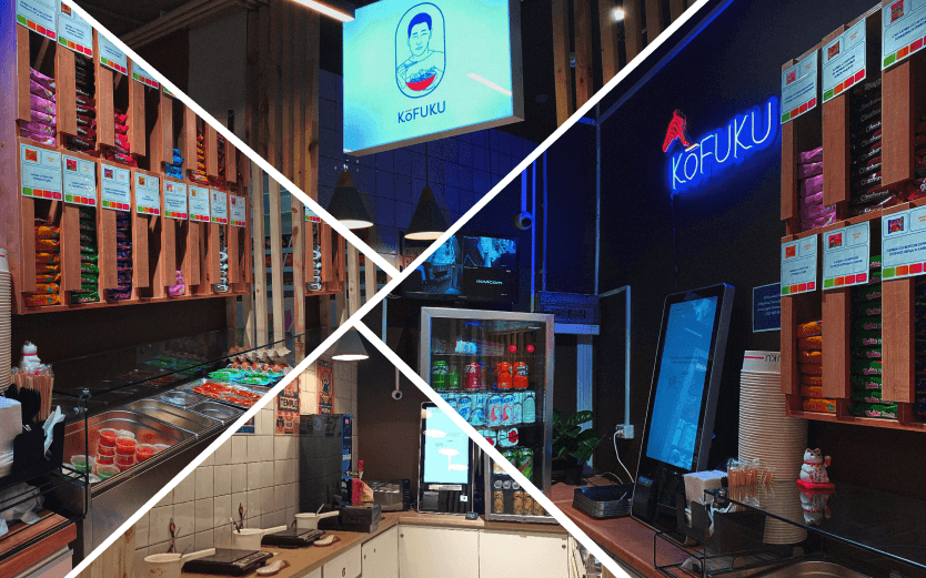 Коллаж с фотографиями из Kofuku